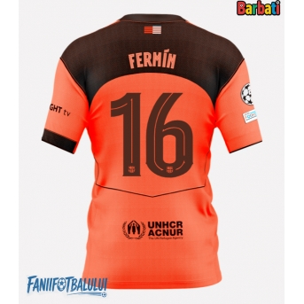 Barcelona Fermin Lopez #16 Tricou Fotbal Replică 2025-26 Barbati Treilea